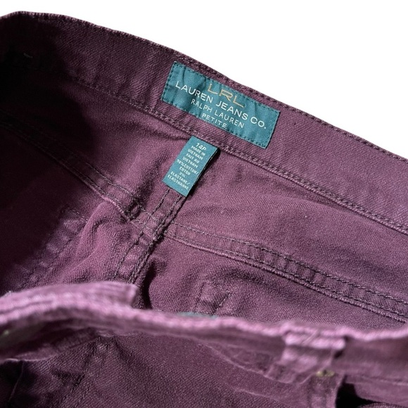 LRL Lauren Jeans Co Ralph Lauren Petite Women’s Size 14P Modern Straight - Picture 5 of 8